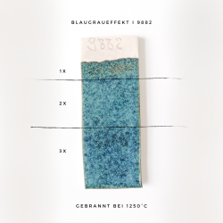 Efekt črnomodra glazura 9883 200 ml