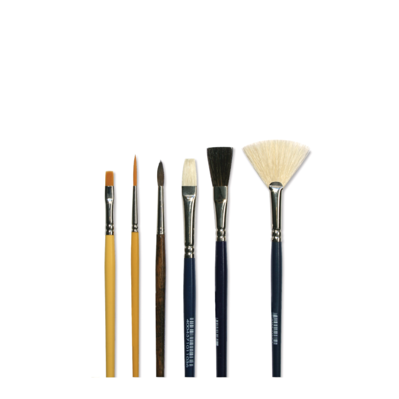 Set čopičev 6 delni 26141